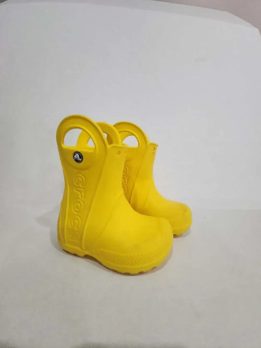 Crocs Handle It Rain Boots Yellow Size C8